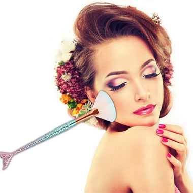 Mermaid Pro Makeup Brushes