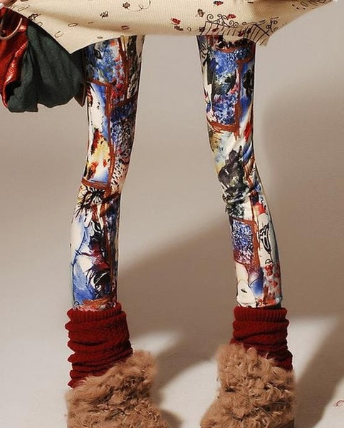 Rock on! Artistic Leggings