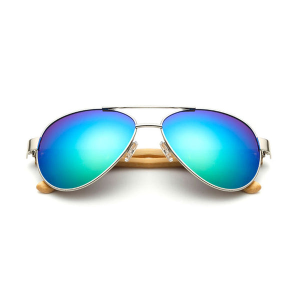 Swaggy Natural Bamboo Sunglasses
