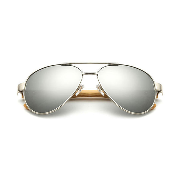 Swaggy Natural Bamboo Sunglasses