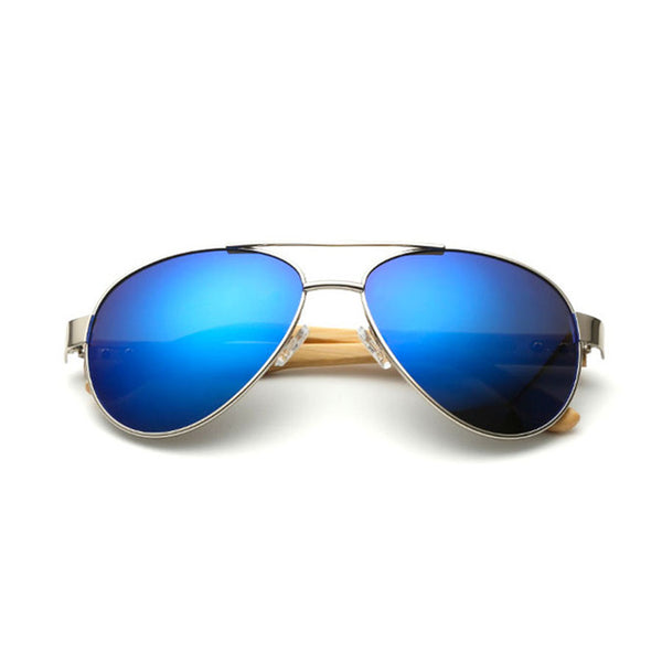 Swaggy Natural Bamboo Sunglasses