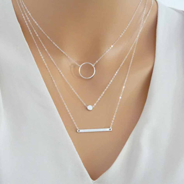 Grandeur Wild Fashion Layered Necklace
